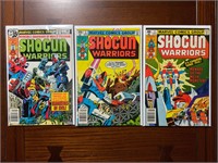 Marvel Comics 3 piece Shogun Warriors 2-4