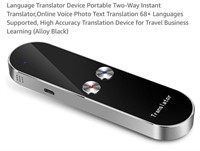 Language Translator Device Portable Two-Way Inst