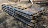 Bundle of Assorted Milled & Peeled Logs, Approx