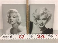 Marilyn Monroe graphic prints on canvas