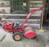 TROYBILT REAR TINE TILLER ELEC START WORKS GOOD