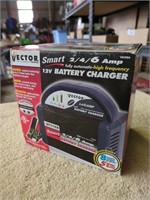 Vector Smart Battery Charger - 2/4/6 amp