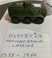 Dinky Toy # 676 Armoured Personnel Carrier  58-64