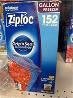 Ziploc gallon freezer 152 ct bags