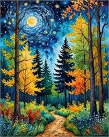 Starlit Forest I Limited Edition Vah Gogh LTD
