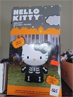 Halloween Hello Kitty Airblown Yard Decor