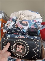 Box Lot of Various Betty Boop Items to Include