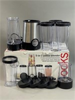 *Cooks 5 n 1 Power Blender w/Accessories New Open