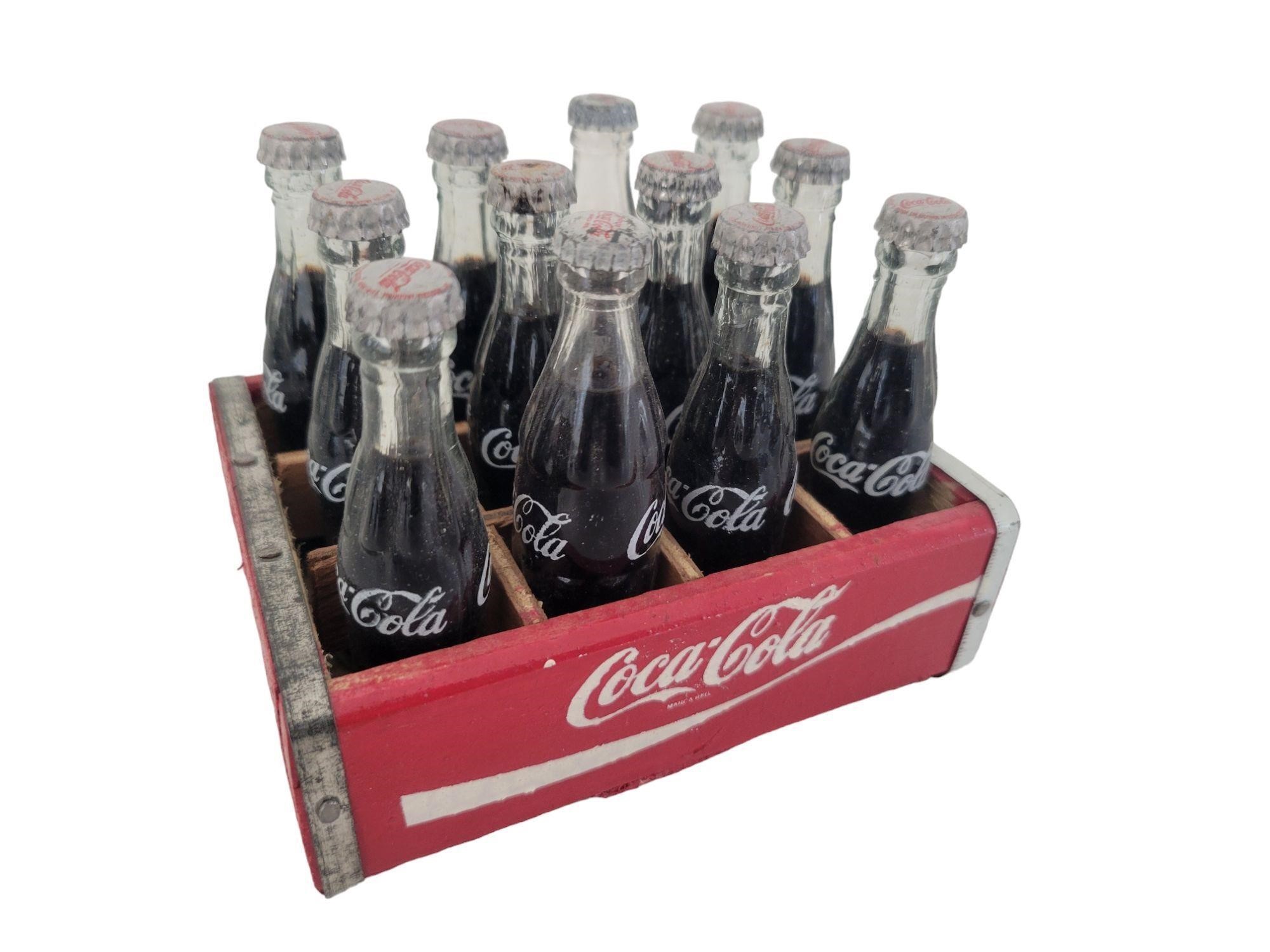 Vintage Argentina Minni Coca Cola Bottle Crate