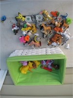 Lot of Assorted Animal Themed Toys Figures