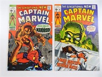 (2) CAPTAIN MARVEL #18 & #19 MARVEL