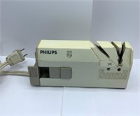 Vintage Philips Electric Knife Scissors Sharpener