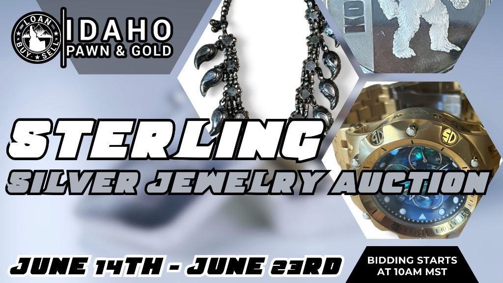 Sterling Silver Jewelry Auction - ENDS 06/23 @ 6PM