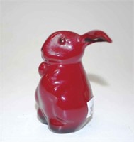 Royal Doulton flambe lop-eared rabbit