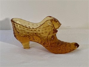 Amber glass boot
