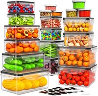 HOMETALL 40PC Food Containers  100% Leakproof