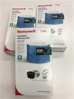 3 New Honeywell Humidifier Wicking Filters