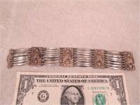 Vintage Silver Mexico Marked Bracelet -