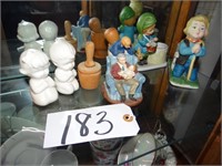Assorted Avon and Ceramic Figurines