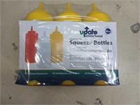 SEALED-Squeeze Bottles 16oz 6 Pack x4