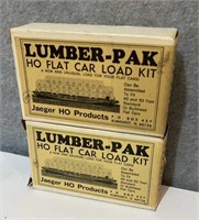 Vintage Jaeger lumber-pak HO scale kits new in