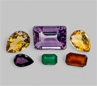 COLLECTION OF LOOSE GEMSTONES
