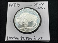 Buffalo Silver Round