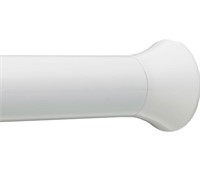 $69 (78-108") White Curtain Rod