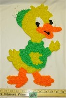 1970's Easter Chick Popcorn Decoration