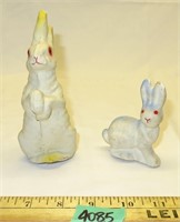 Vintage Paper Mache Easter Bunny's