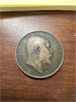 1902 Half Penny