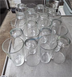 16OZ CLEAR DRINKING GLASS