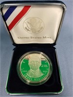2009 P Louis Braille commemorative silver dollar i