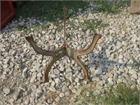 Cast Iron Caldron/ Plant Stand Base