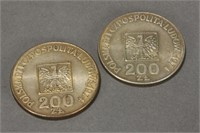 Two Polish Coins,