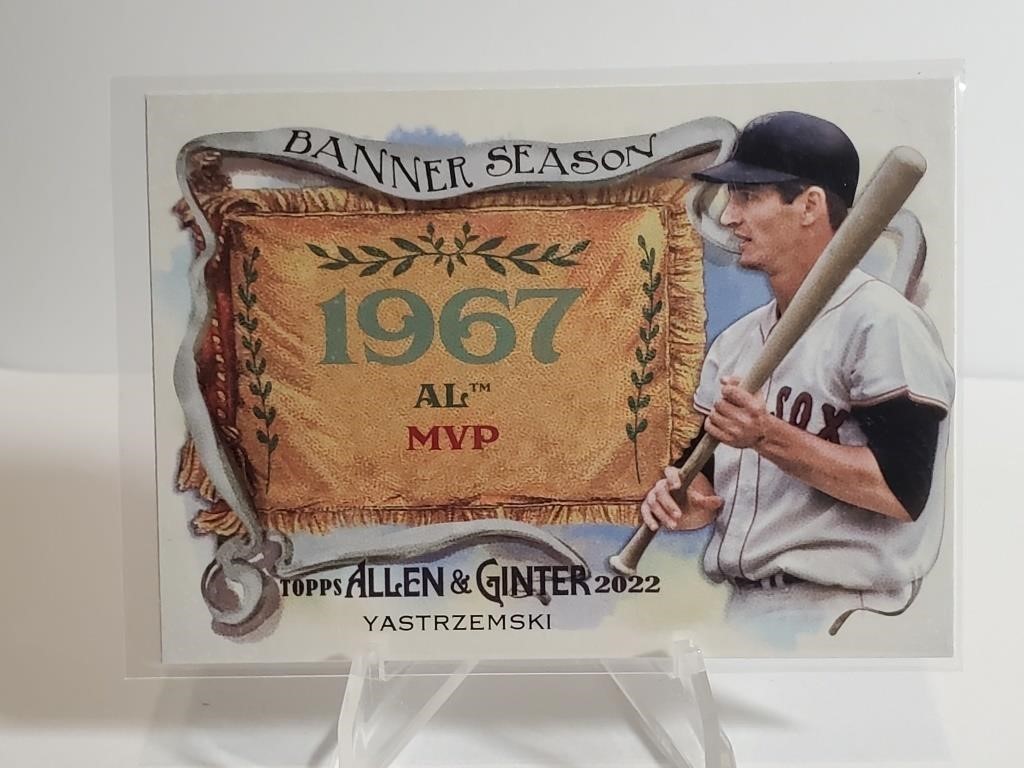 2022 Topps Allen And Ginter Banner Season Carl Yas