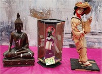 SW - GEISHA DOLL, LANTERN & BUDDHA (R75)