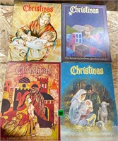 Vtg Annual Xmas Literature & Art Books