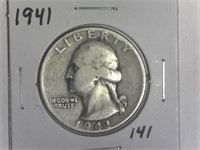 1941 Washington Quarter