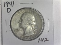 1941-D Washington Quarter