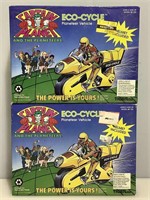 2 Factory Sealed 1991 Captain Planet Eco-Cycle