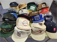 Farmer caps/hats, advertising