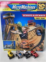 1987 Micro Machines Trucks & Playset In Original