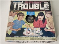 1965 Trouble Game Original Complete