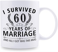 60th  Anniversary Coffee Mugs