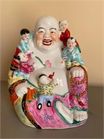 Vintage Laughing Budha Statue