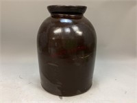 Brown Stoneware Crock