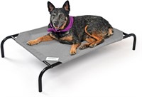 Coolaroo Dog Bed  42Lx25.5Wx8H  Grey