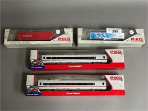 Piko HO Railcar/Freight Collection In Boxes