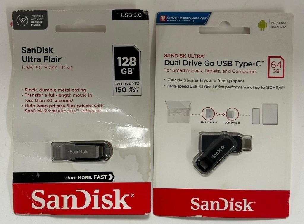 Assorted Usb Storage Devices ( In showcase )